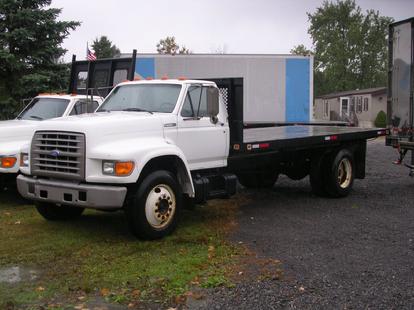 1995 Ford F700 18' Flatbed - $5,995.00